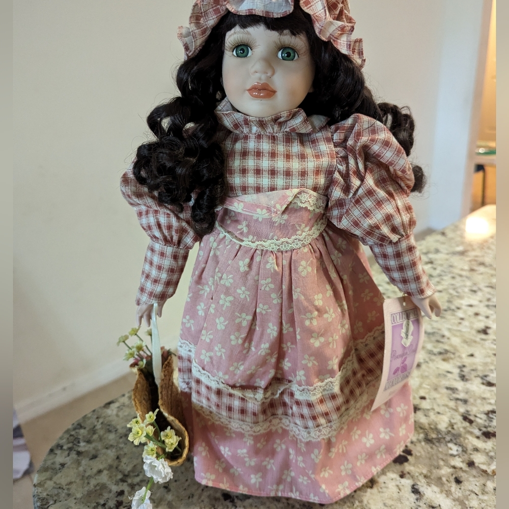 Collectible Porcelain Doll, Jane, Good condition